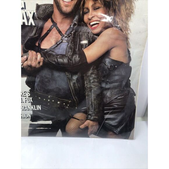 1985 ROLLING STONE MAGAZINE # 455 MEL GIBSON TINA TURNER MAD MAX No Label - Picture 5 of 5